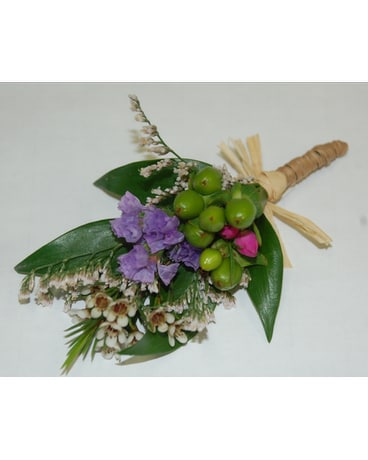 Wild flower boutonniere